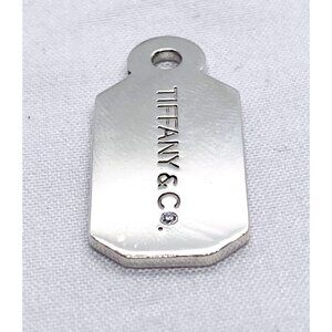 Tiffany & Co Sterling Silver 925 Diamond Tag READ!